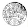 Set  stříbrných mincí rok draka 2024- Oz proof-lunární série III.