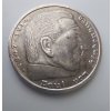 Stříbrná říšská 5 marka-1935-Paul von Hindenburg-motiv orlice