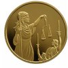Zlatá mince Věštkyně Deborah 2023-10 šekelů Izrael-série Biblického umění