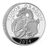 Stříbrná mince Tudor dragon 5 Oz-2024-proof