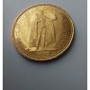 Zlatá Dvacetikoruna Františka Josefa I. uherská ražba 1892 KB-stav 0/0