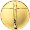 Zlatá mince Mistr Jan Hus 1 Oz proof-2015