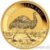 Zlatá investiční mince Emu-Austrálie 2018 1 Oz