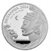 Stříbrná mince Britannia 2024 Silver Proof- 5 Oz