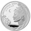Stříbrná mince Britannia 1 Oz 2024 proof