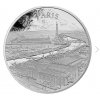 Investiční stříbrná mince Paříž 2024- 1 Oz proof-série City Views