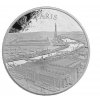 Investiční stříbrná mince Paříž 2024- 5 Oz proof-série City Views
