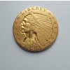 americký zlatý quarter eagle-indiánský náčelník 2.5 dollar-1913