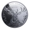 Stříbrná mince Majestátní svět zvířat - Los- 1kg-2025
