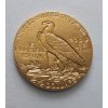 americký zlatý quarter eagle-indiánský náčelník 2.5 dollar-1912