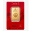 zlatá cihla 1 Oz rok hada 2025-PAMP