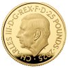 Zlatá mince 1/4 Oz proof-Rok hada 2025-lunární série UK