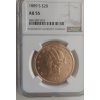 zlatá mince americký double Eagle Liberty-1889-20 USD-certifikovaný