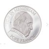 Stříbrná mince Papež František-in memoriam 2025-1 Oz