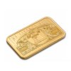 zlatá investiční cihla -1 Oz-PAMP-Liberty Bell