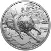 Stříbrná mince Šedý vlk-2025-proof
