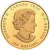 Zlatá mince s diamantem Kanadský diamant - ultra high relief 2020-Proof