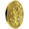 Zlatá mince s diamantem Velkolepý javor 2018- proof-Forevermark Diamond