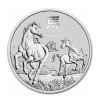 Stříbrná mince Rok koně 2026-1 Oz -lunární série III.