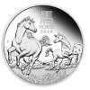 Stříbrná mince Rok koně 2026-1 Oz proof-lunární série III.