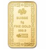 Zlatý slitek Davidova hvězda-5g-PAMP