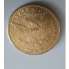 Zlatá mince americký liberty Eagle 10 USD ročník 1901-akce