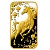 zlatá cihla Argor Heraeus-Lunární rok koně 1 Oz- 2026