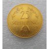 zlatý rakouský 25 šilink-1929