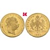 Osmizlatník-dvaceti frank -8 gulden 1883-rakouská ražba -vzácný ročník