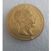 Osmizlatník-dvaceti frank -8 gulden 1874-rakouská ražba -vzácný ročník