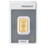 investiční zlatý slitek Heraeus-5g