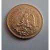 Zlatá mince 5 pesos Hidalgo-Mexiko 1955