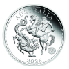Stříbrný australský sovereign 2026-Charles III.-proof