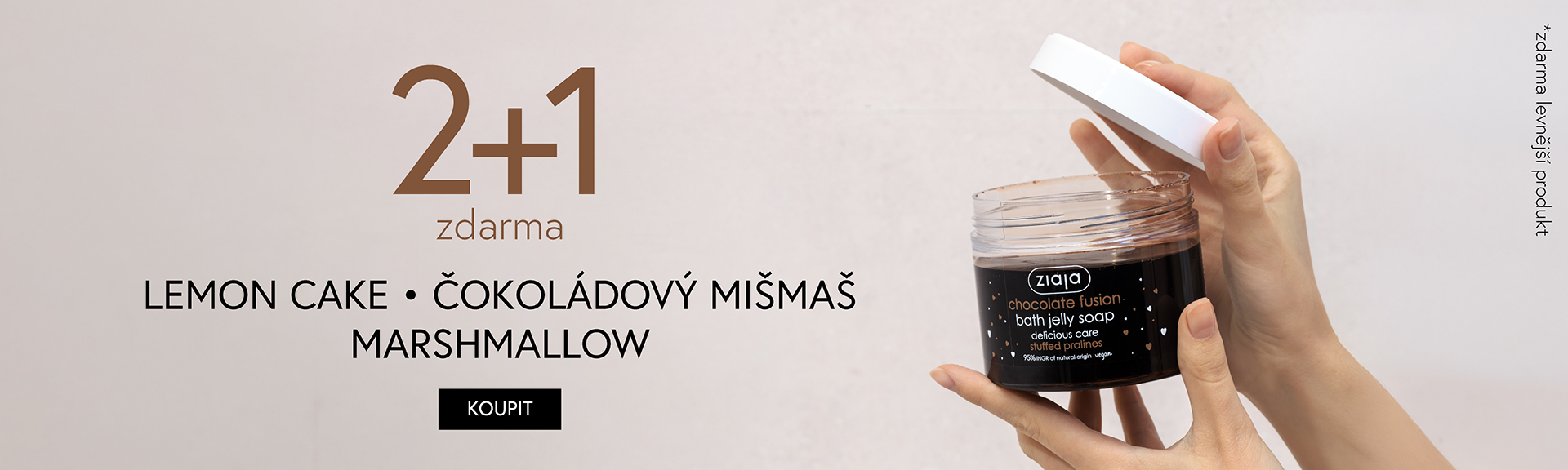 2+1 lemon*čoko*marshmallow