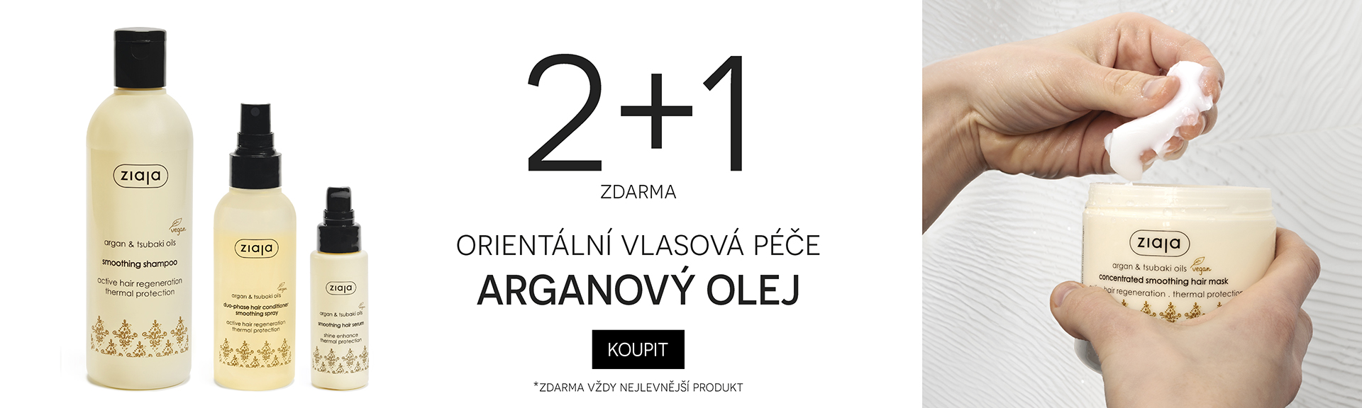 2+1 argan vlasy