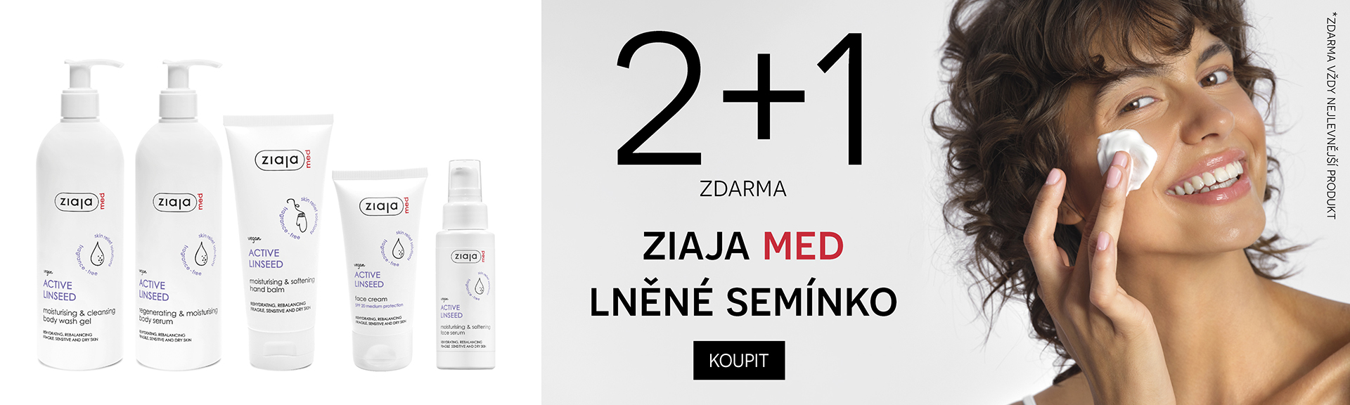 2+1 med lněné semínko