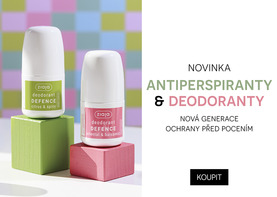 novinka antiperspiranty a deodoranty