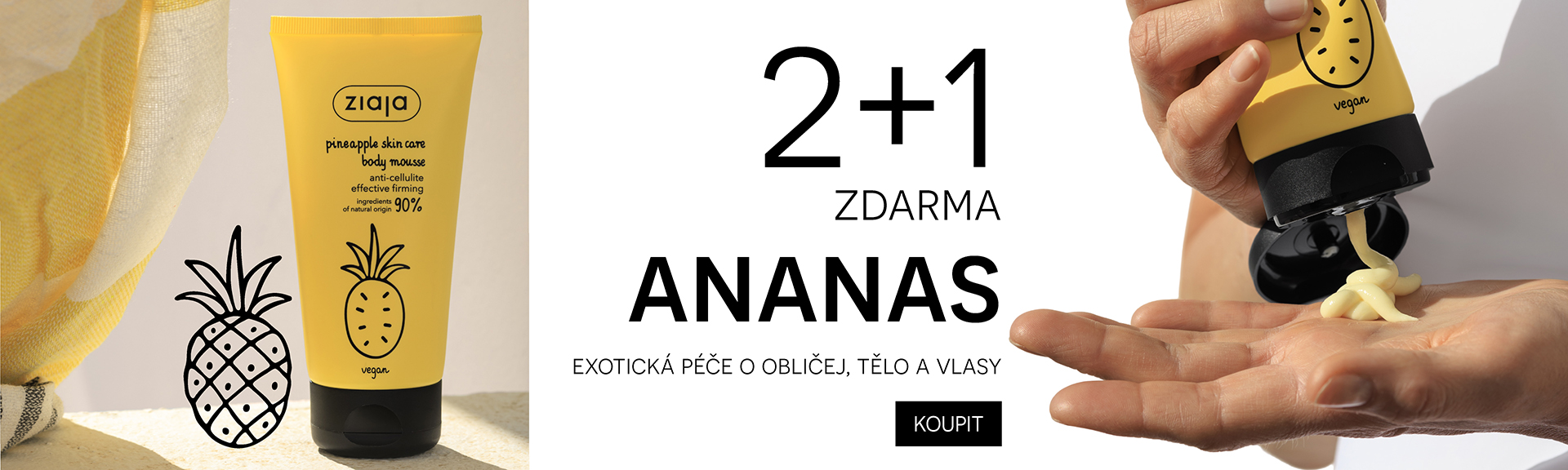 2+1 Ananas