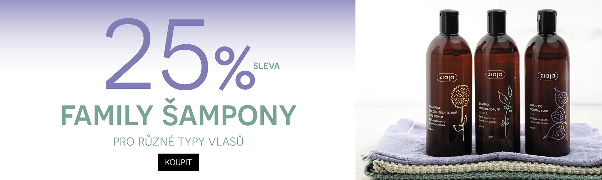 25% Family šampony