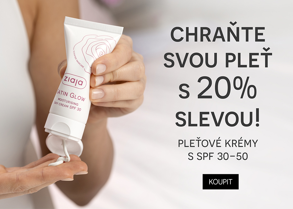 20% SPF krémy