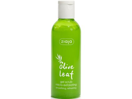olivové listy  gelový pleťový peeling 200ml