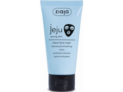 5901887047278 ZIAJA Jeju černá pleťová maska 50ml tuba