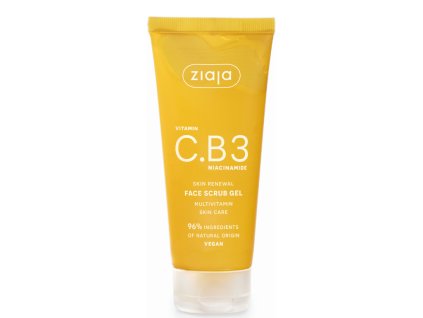 5901887056232 ZIAJA Vitamin C.B3 Niacinamide exfoliační pleťový gel 100ml