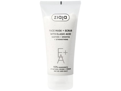 pleťová maska & scrub  s kyselinou ellagovou 55ml