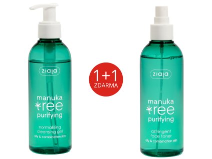 sada manuka mycí gel 200 ml + pleťový tonik 200 ml