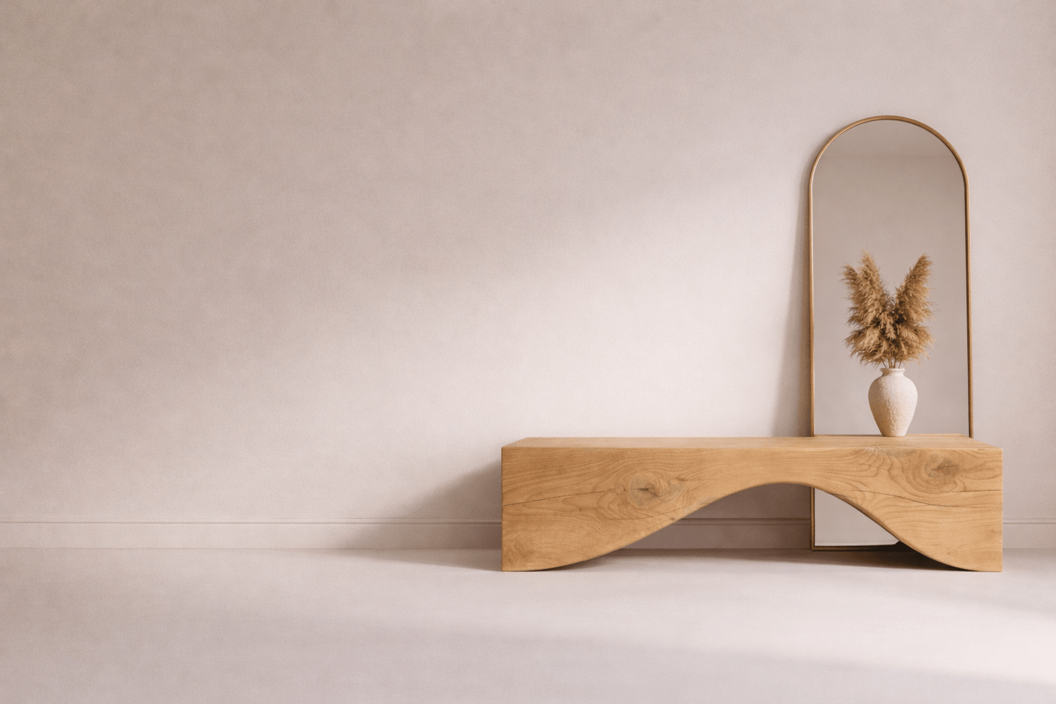 masívna dubová lavica ZICHO – dizajnový nábytok z dreva