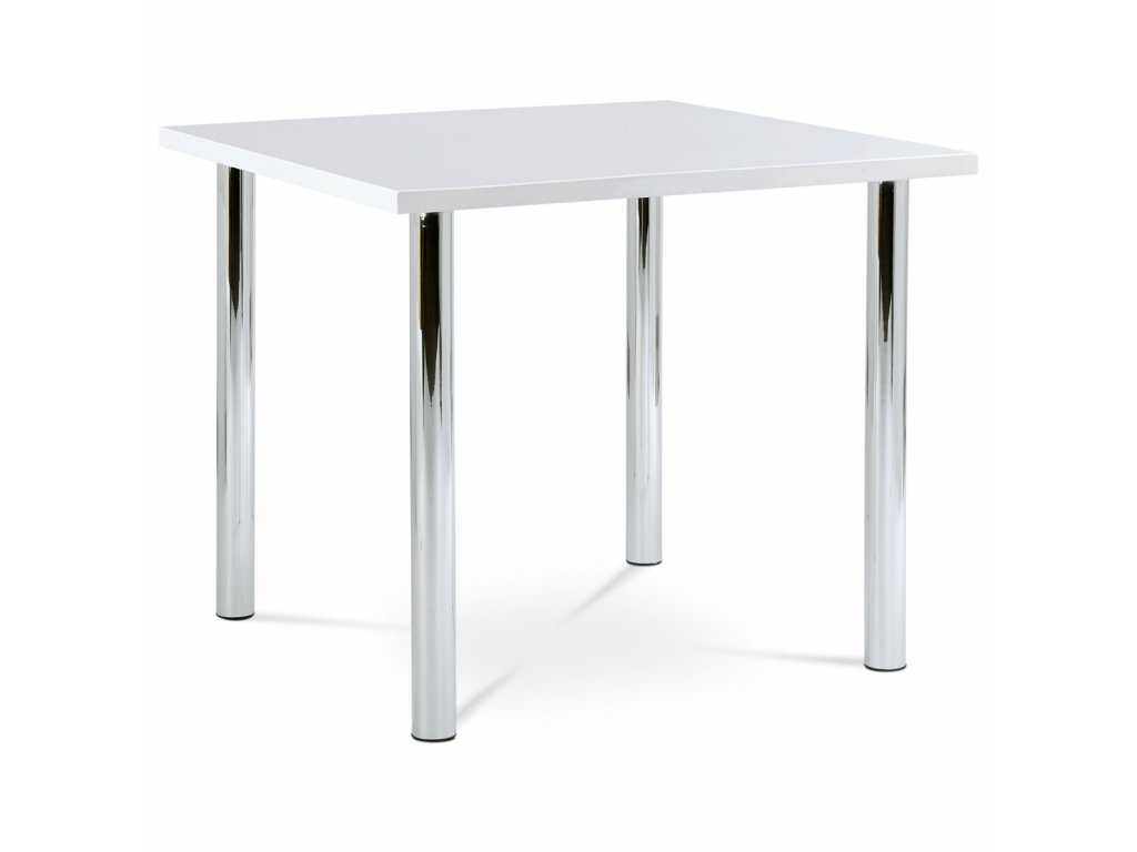 Jídelní stůl 90x90x76 cm AUTRONIC AT-1913B WT bílá