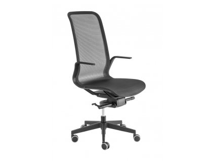 Kancelářská židle ALBA MARLENE šéf celosíťovaná s područkami