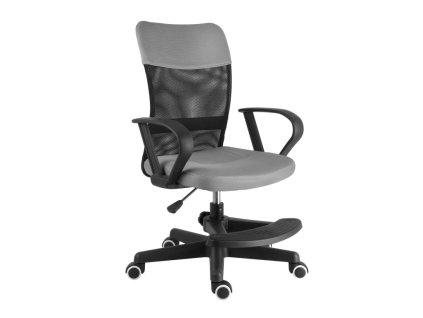 Dětská židle ERGODO CHICK PLUS - látka, síť, šedá