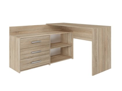Psací stůl s komodou Dado dub sonoma